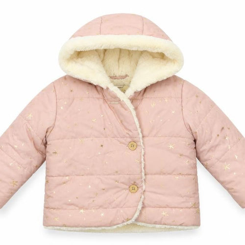 George Baby Pink   Puffer Jacket Coat Size 9-12 Months