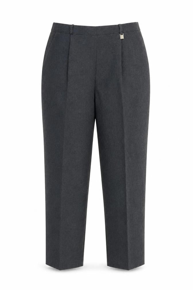 Front view of Classics women’s grey trousers, size UK 14, 26-inch leg
