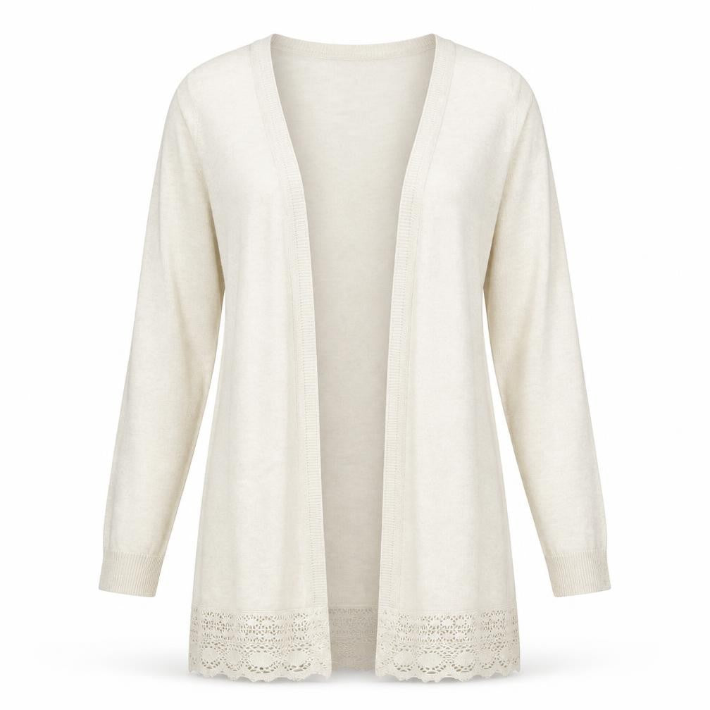 Dorothy Perkins Womens Grey  Knit Cardigan Jumper Size 8