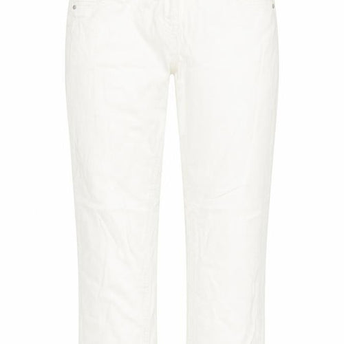 George Womens White  Denim Straight Jeans Size 10 L28 in