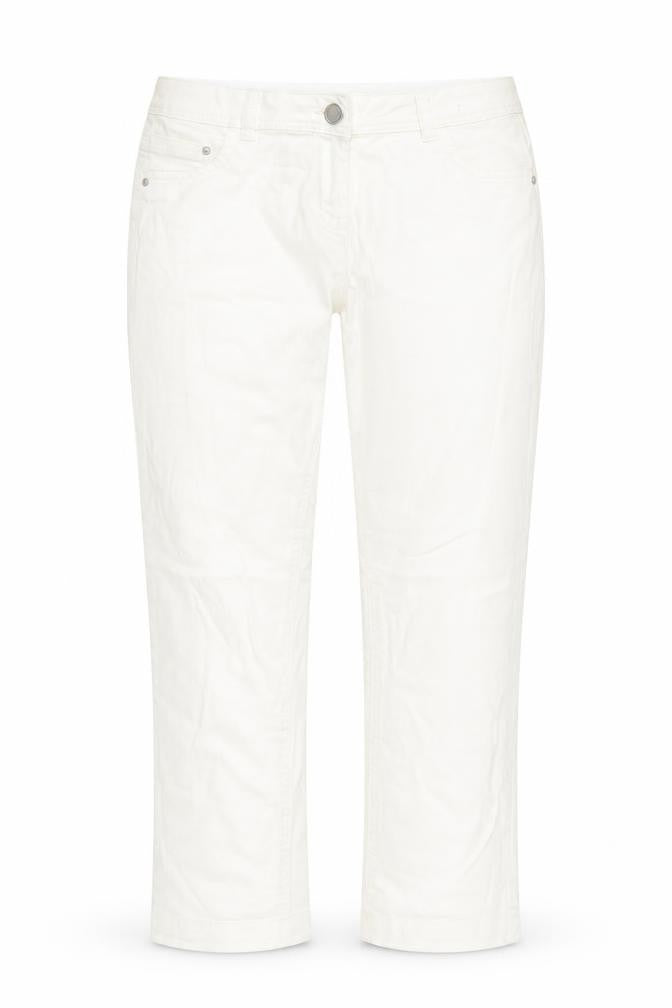 George Womens White  Denim Straight Jeans Size 10 L28 in