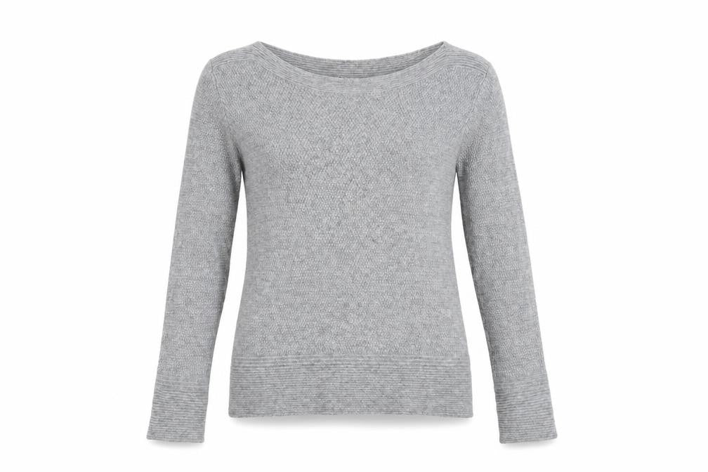 Roman Womens Grey   Pullover Sweatshirt Size 10