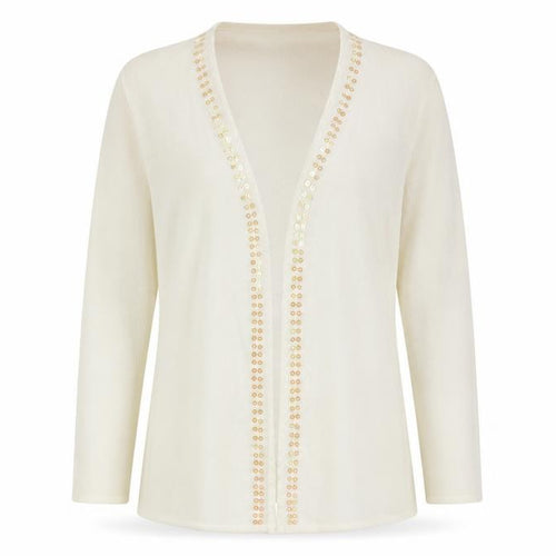 allbi nights Womens Beige   Cardigan Jumper Size 10