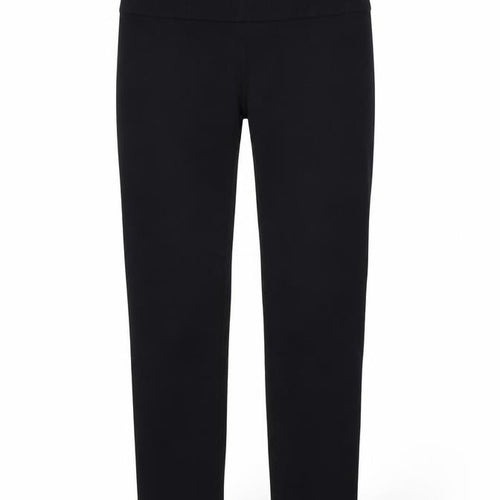 WORKOUT Womens Black   Trousers  Size 6 L20 in - Elastic Waist Band
