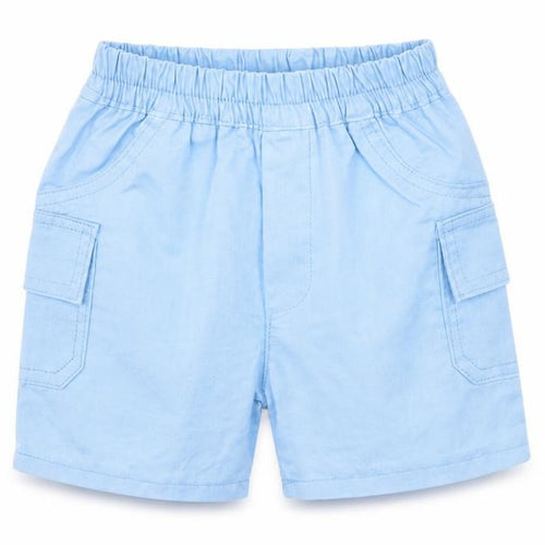 Baby C Baby Blue   Cropped Trousers Size 6-9 Months