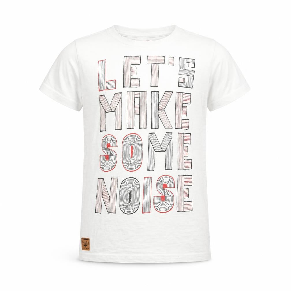 Front view of Next girls’ white basic t-shirt, size 7, years