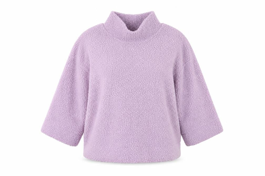 Front view of Gap women’s purple jumper, size M
