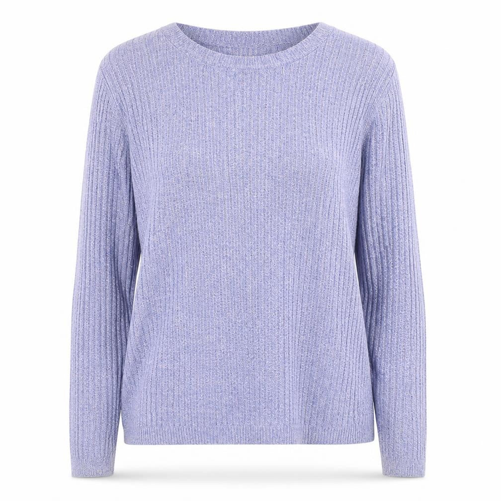 Front view of River Island women’s blue jumper, size M