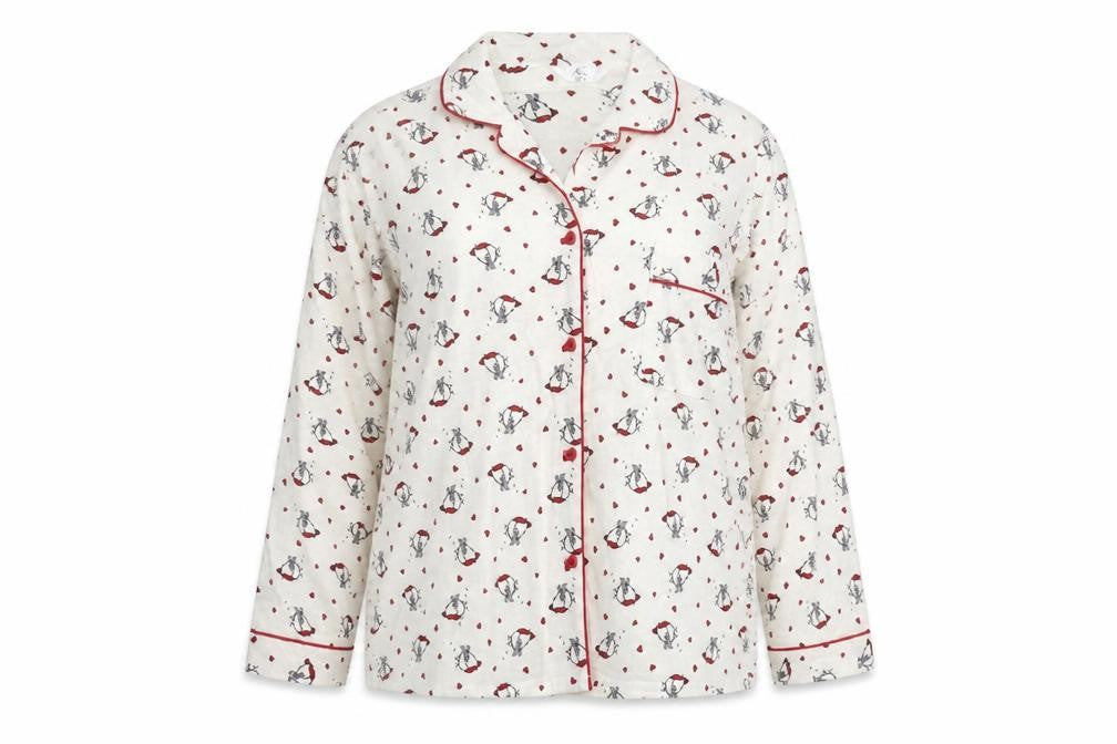 Front view of Bonmarché women’s white cardigan jumper, size UK 16