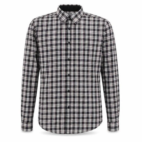 Topman Mens Grey Plaid   Button-Up Size S