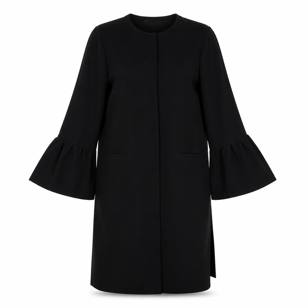 Front view of Primark women’s black jacket, size UK 10