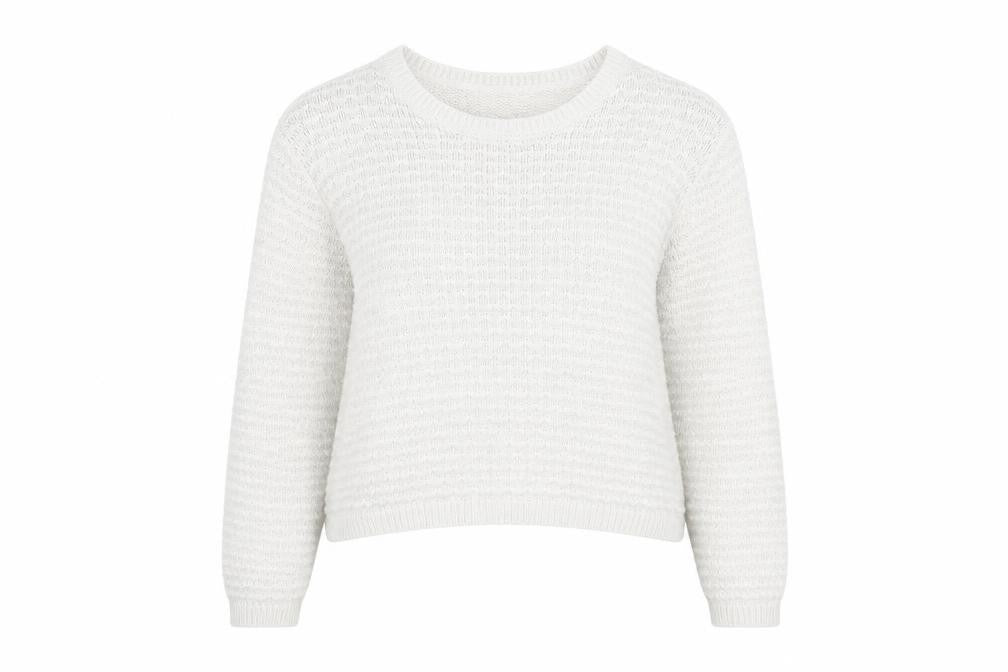 Pull&Bear Womens White   Pullover Jumper Size S