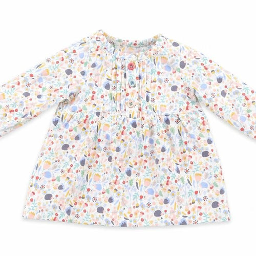 Marks and Spencer Girls White Floral  A-Line  Size 3-6 Months