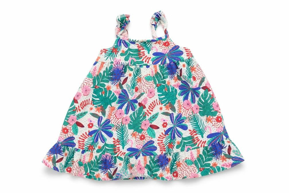F&F Girls White Fair Isle  A-Line  Size 9-12 Months