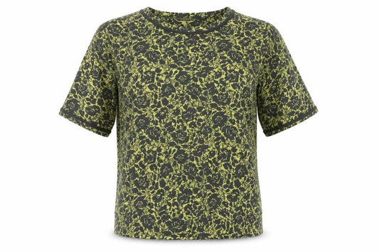 Front view of Next women’s white floral jumper, size UK 12