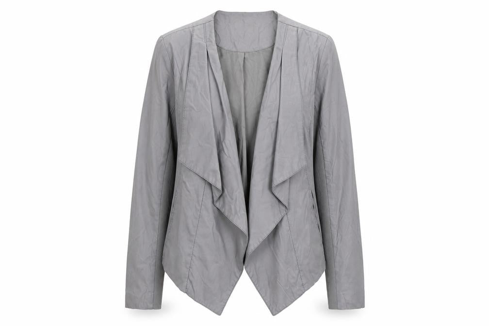 Front view of George women’s grey jacket, size UK 10