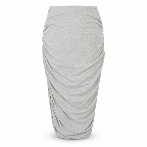 Preworn Womens Grey   Straight & Pencil Skirt Size 26 in