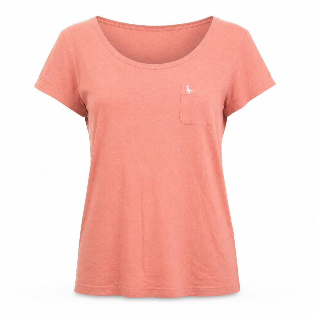 Jack Wills Womens Pink   Basic T-Shirt Size 4