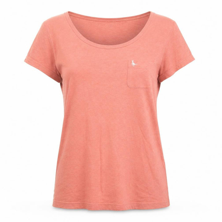 Jack Wills Womens Pink   Basic T-Shirt Size 4