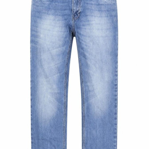 Preworn Mens Blue   Straight Jeans Size 23 in L32 in