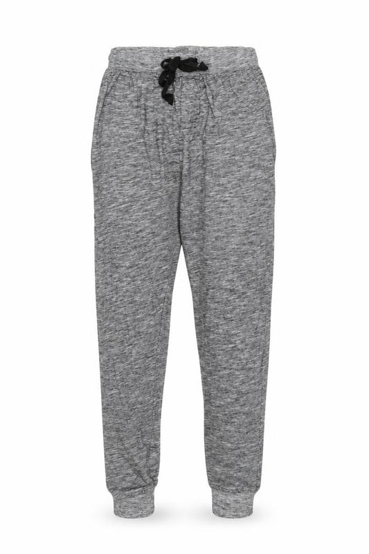 Front view of Primark men’s grey sweatpants, size S, 25-inch leg