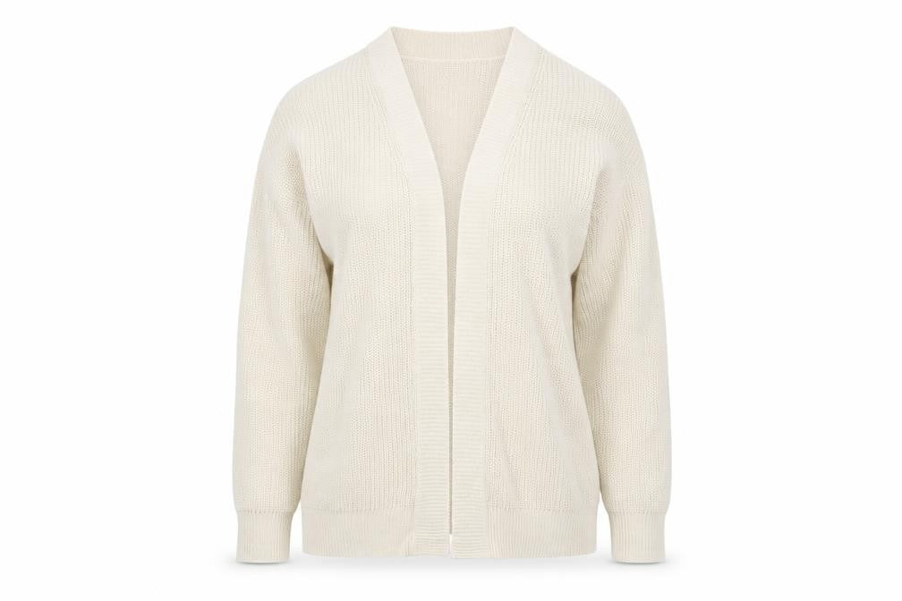 Boohoo Womens Beige   Cardigan Jumper Size S