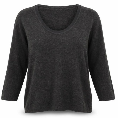 New York & Company Womens Grey   Pullover Jumper Size XL