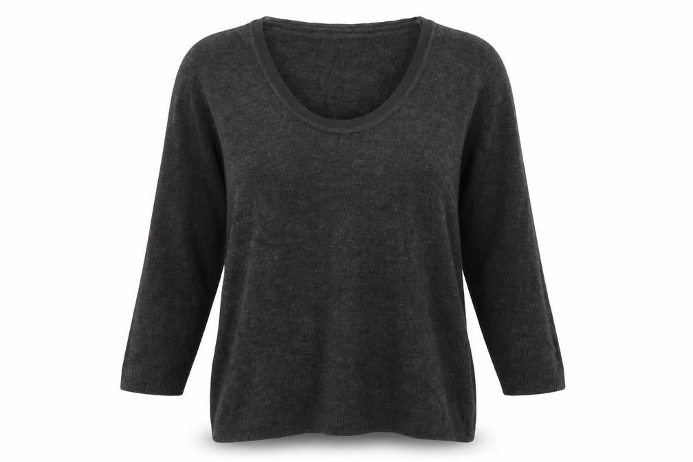 New York & Company Womens Grey   Pullover Jumper Size XL