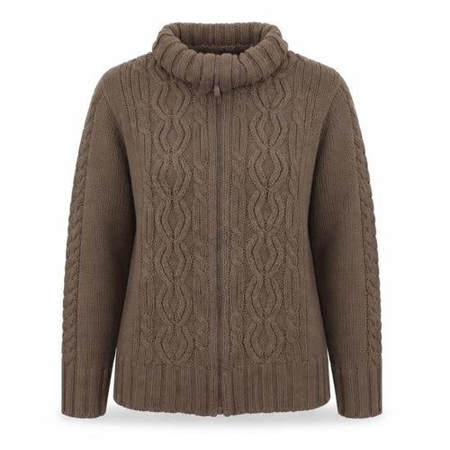 Classics Womens Brown   Cardigan Jumper Size 14