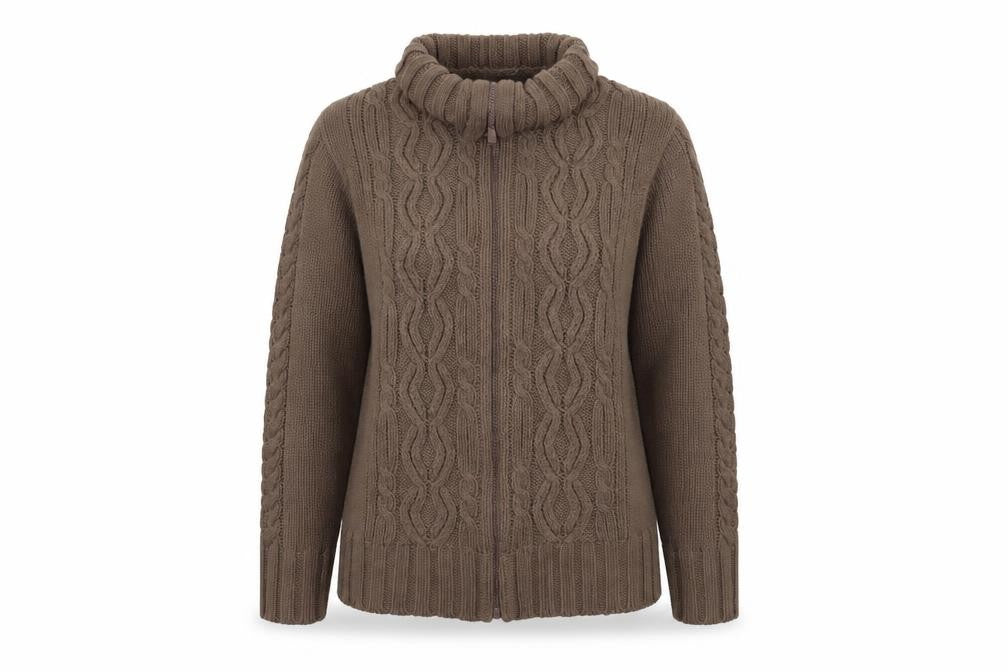 Classics Womens Brown   Cardigan Jumper Size 14