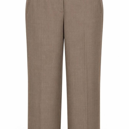 BHS Womens Beige Striped  Trousers  Size 20 L27 in