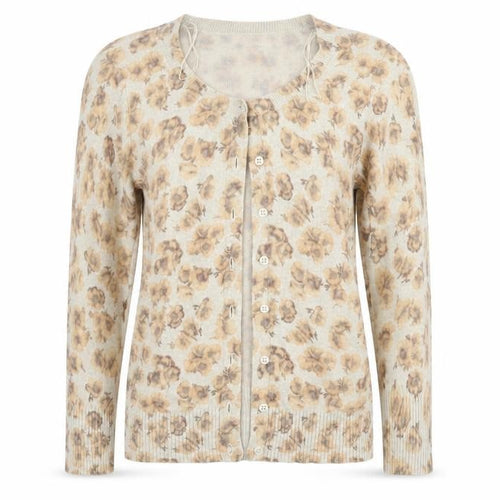 Topshop Womens Brown  Knit Cardigan Jumper Size 12