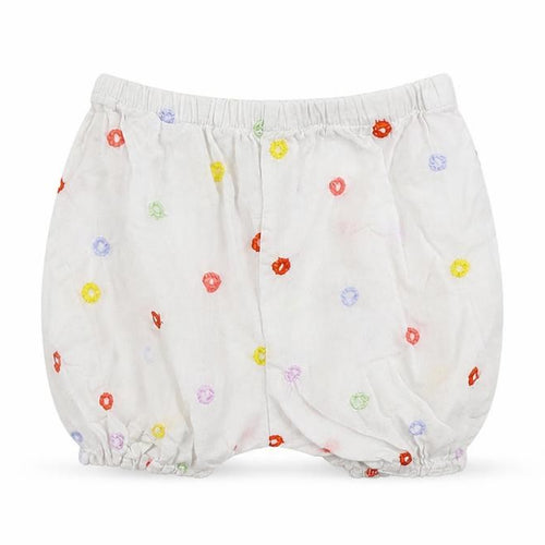 marese Girls White   Cropped Trousers Size 6-9 Months  - shorts