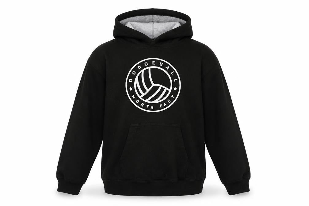 Just Hoods Boys Black   Pullover Hoodie Size 9-10 Years  - sunderland sabres