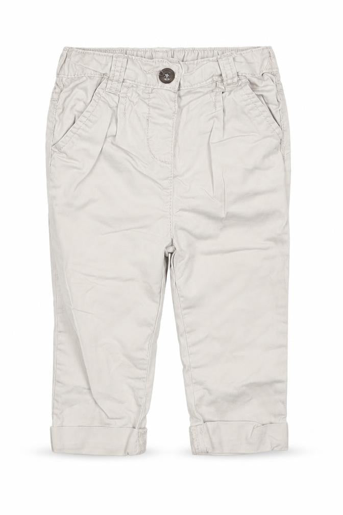 F&F Boys Grey   Cargo Trousers Size 9-12 Months