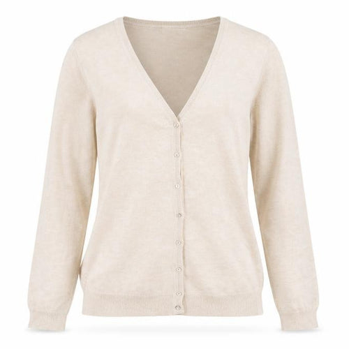encuentro Womens Beige   Cardigan Jumper Size S