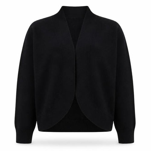 Wallis Womens Black  Knit Cardigan Jumper Size M
