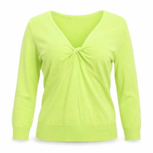 John Lewis Womens Green  Knit Pullover Jumper Size 10
