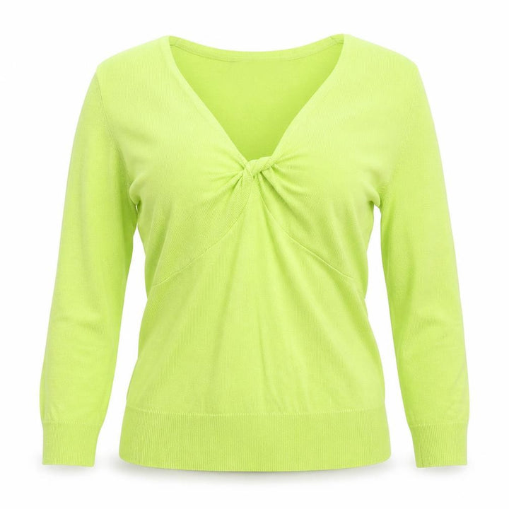 John Lewis Womens Green  Knit Pullover Jumper Size 10