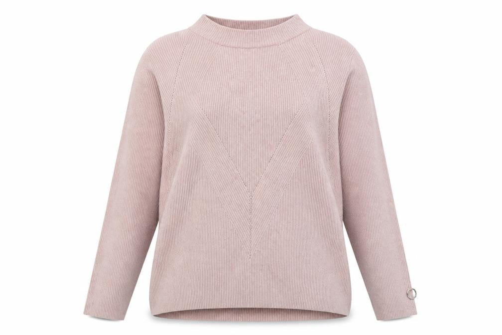 Front view of STOCKH LM women’s pink jumper, size M