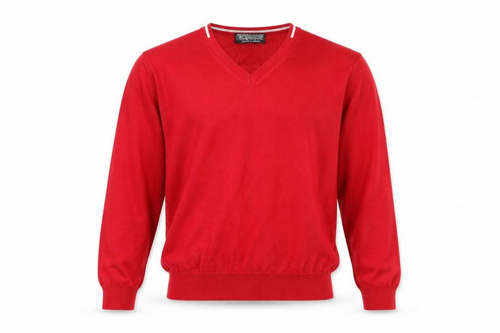 Topman Mens Red Pullover Sweatshirt Size M