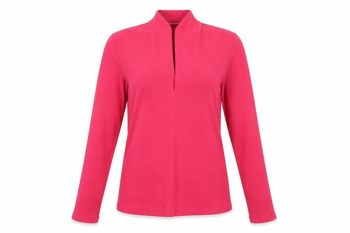 Mango Womens Pink Basic Blouse Size M