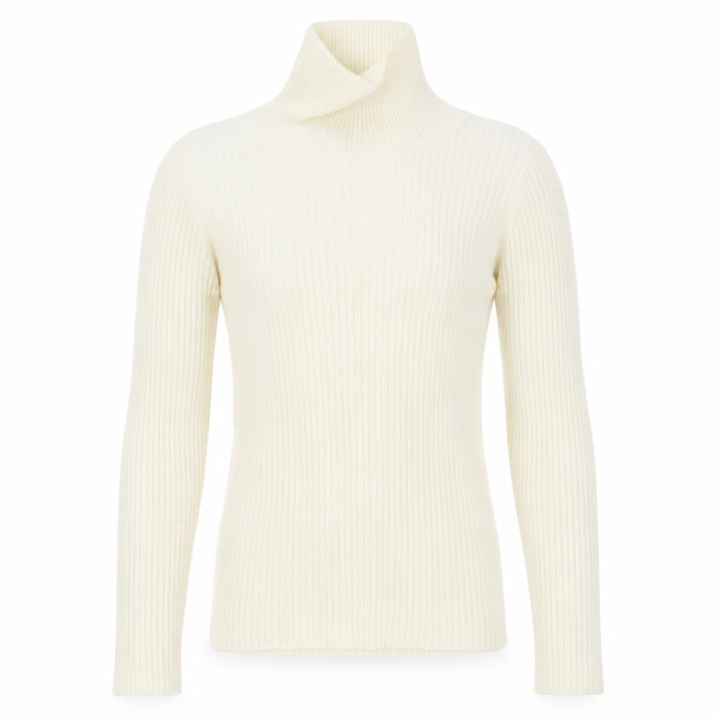 Front view of jhon lewis girls’ ivory jumper, size 11, years
