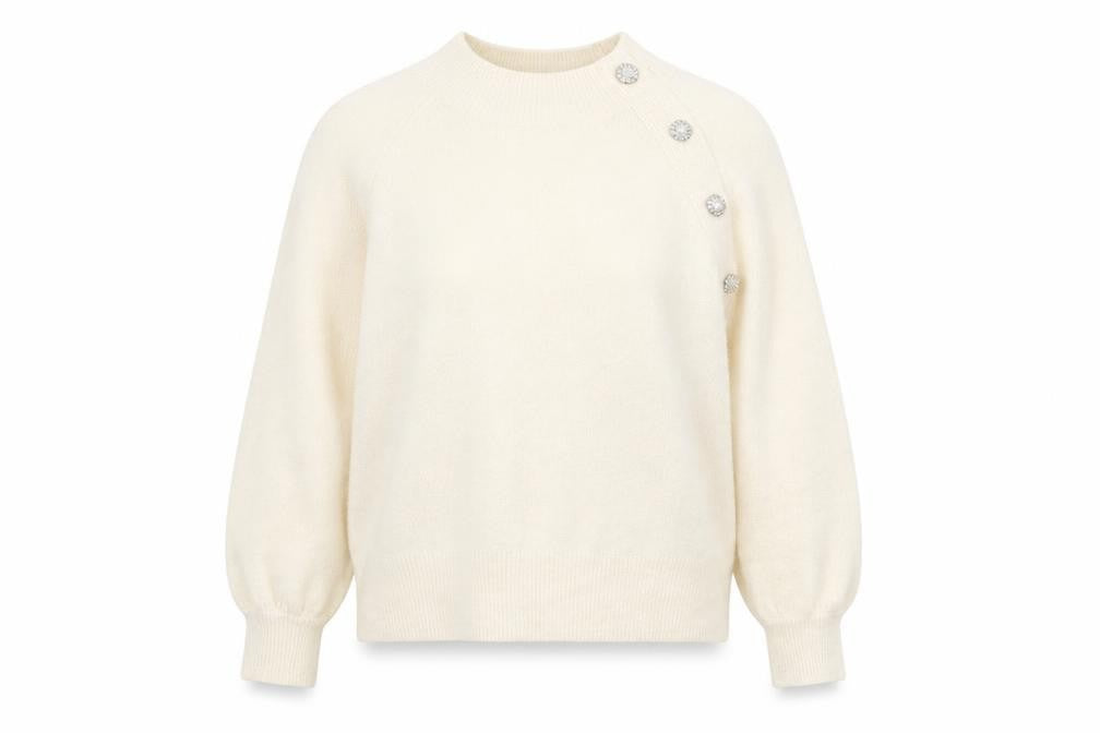 Front view of George women’s beige jumper, size L