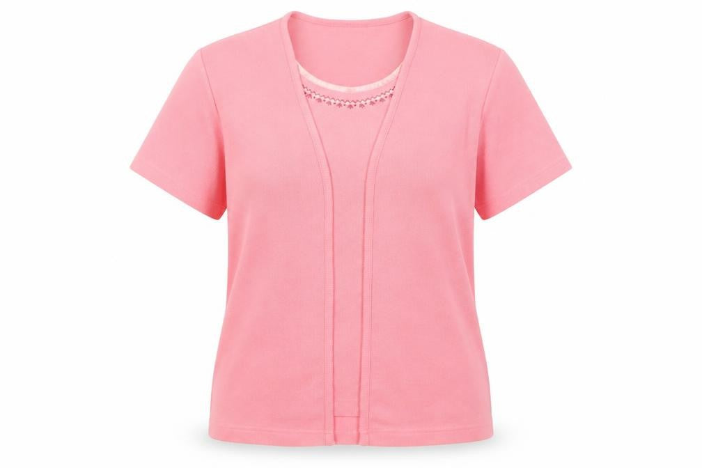 Preworn Womens Pink   Basic T-Shirt Size S