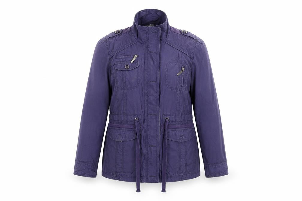 Marks and Spencer Womens Purple   Windbreaker Coat Size 14