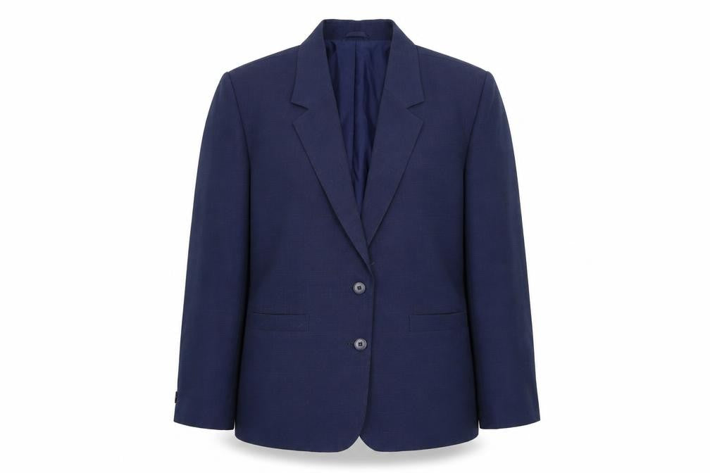 Preworn Womens Blue   Jacket Suit Jacket Size 16