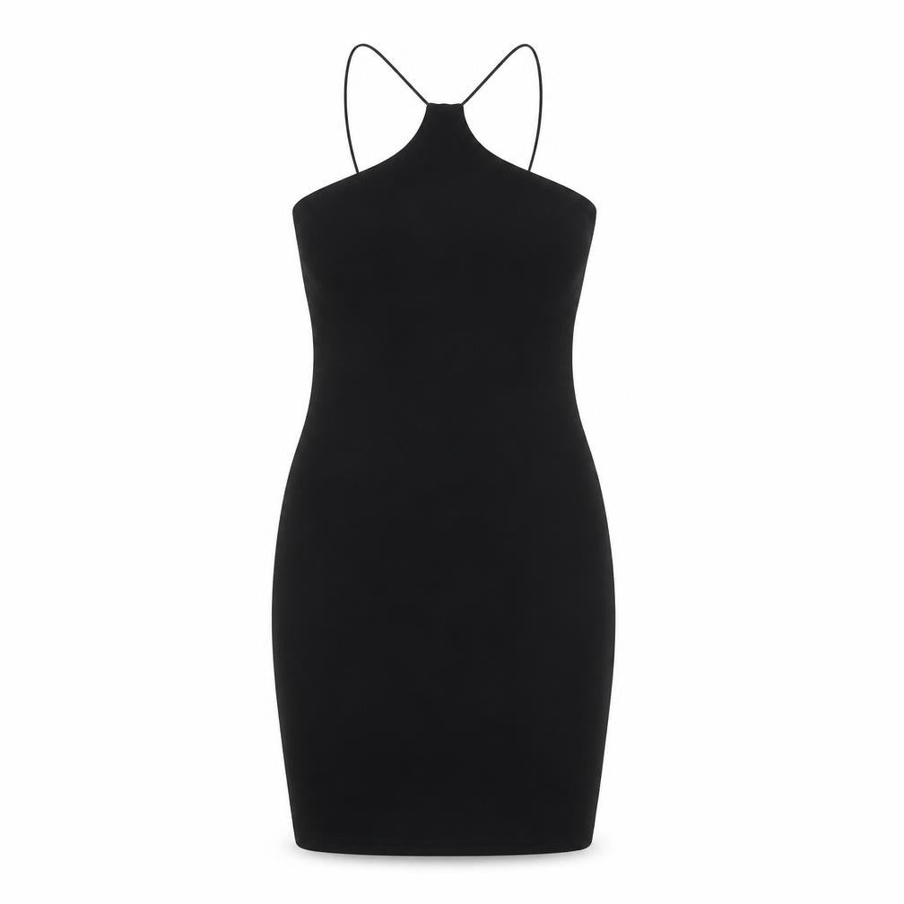 Boohoo Womens Black   Pencil Dress  Size 6