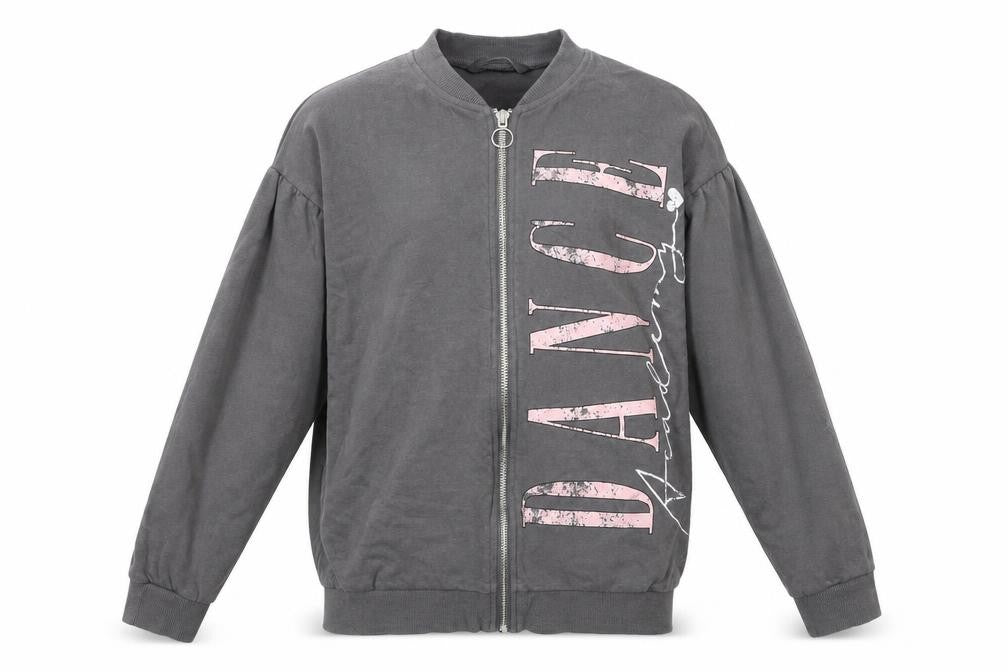 George Girls Grey   Full Zip Jumper Size 12-13 Years