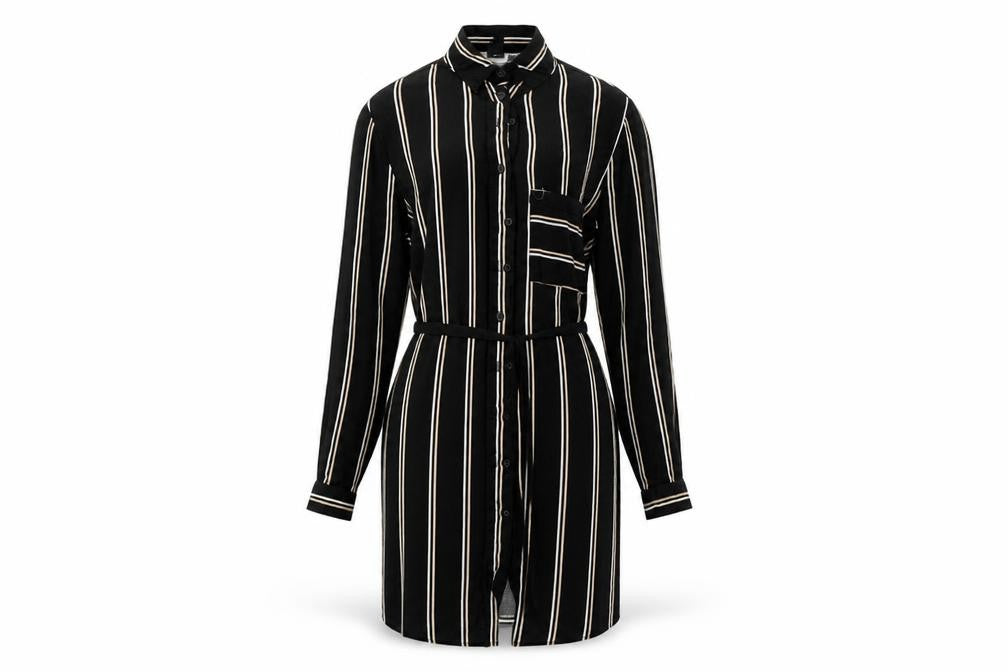 New Look Womens Black Striped  Cardigan Jumper Size 10
